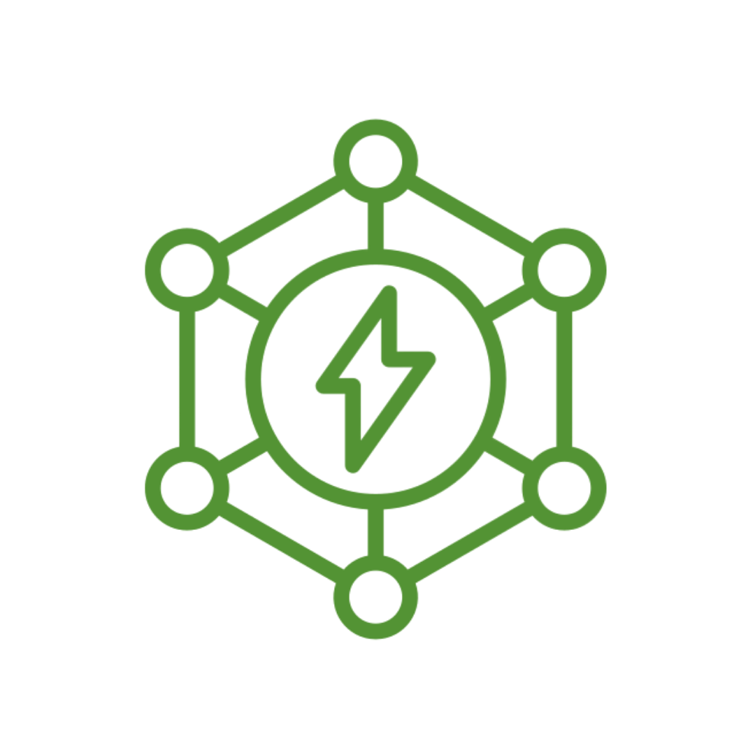 Grid resilience icon